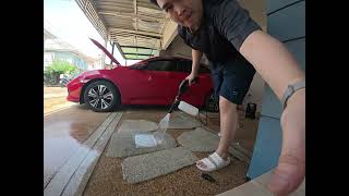 DIY Car wash 1  Test DJI Action 5 [upl. by Amethist]