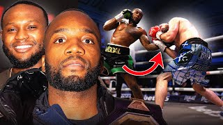 Leon Edwards Reacts to Viddal Rileys KNOCKOUTS [upl. by Ecnadnak907]