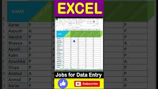 EXCEL DATA AUTO ADJUST IN EXCEL shortsvideo trendingshorts tipsandtricks shortcutkeys [upl. by Nole183]