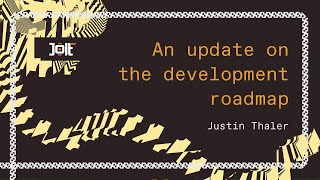 An update on Jolts development roadmap [upl. by Gough]