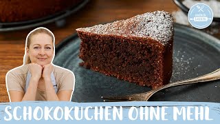 Schokokuchen ohne Mehl 🍫  saftiger SchokoladenTraum  Einfach Backen [upl. by Kata77]