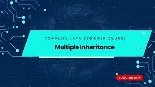 Java Multiple Inheritance With Interface Implementation [upl. by Acenes]