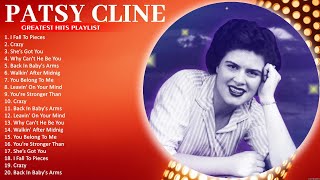 Patsy Cline Greatest Hits Patsy Cline Greatest Hits Full Album I Fall To Pieces 3890 [upl. by Adnohr153]