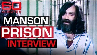 Charles Mansons first prison interview  60 Minutes Australia [upl. by Tonina]