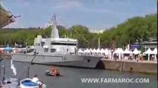 FARMAROC  RMN Bir Anzarane  341   Marine Royale Marocaine  Moroccan Navy [upl. by Deina]