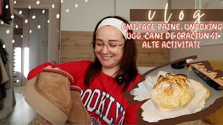 Vlog Emi face paine si eu fac unboxing UGG Sephora  Cani Craciun Sinsay Incercam Ciocolata Dubai [upl. by Enilkcaj]