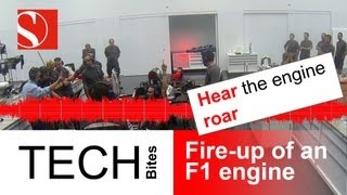 Tech Bites Fireup of an F1 engine  Sauber F1 Team [upl. by Amehr]