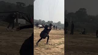 How to learn paragliding 🪂🪂 paragliding virelshorts exploreyoutube [upl. by Adyam228]