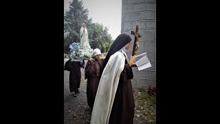 Carmelite Procession in honor of Our Ladys Nativity 2022 [upl. by Neelyhtak390]