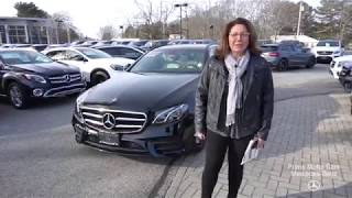 Demo 2018 MercedesBenz EClass E400 4MATIC Station Wagon video review with Tina [upl. by Ezzo]