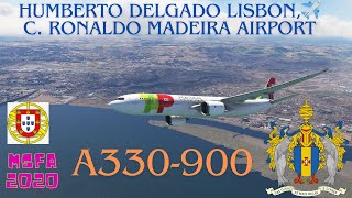 Humberto Delgado Lisbon✈ C Ronaldo Madeira Airport  A330900 TAP Portugal [upl. by Nivag]