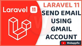 How to Send Email Using Gmail in Laravel 11  Send Email Using Laravel  Send Email in Laravel [upl. by Elamaj]