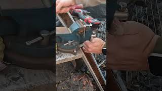 Part 55  Turning Steel Into Anchors  Off Grid Solar Panel Rack Anchors Crafty Lab Homestead [upl. by Josepha]