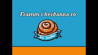 Framm í heiðana ró [upl. by Waxman899]