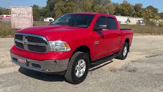 2019 RAM 1500 Classic 4x4 V6 Red Cloth Falken Wildpeak AT4 For Sale [upl. by Ecinwahs]