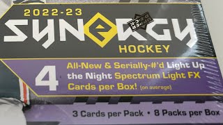 202223 Upper Deck Synergy Hockey box break fun and affordable rip [upl. by Akeyla]