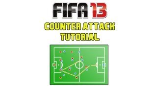 FIFA 13 Counter Attack Tutorial [upl. by Houser]