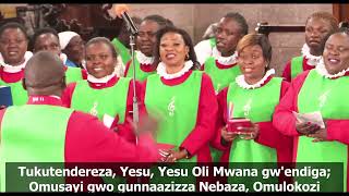 Yesu Mulokozi Wange Tukutendereza [upl. by Casimir]