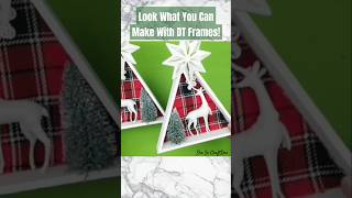 🎄Create Beautiful Holiday framed decor with Dollar Tree Items dollartreediy shesocraftdee shorts [upl. by Ecnatsnok]