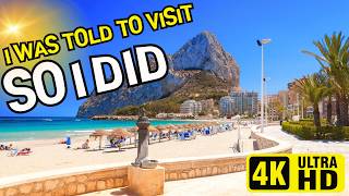 The Most Beautiful Drone Footage of Calpe Spain 4K [upl. by Aset]