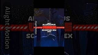 Allosaurus vs Scorpius rex  Jurassic World Wis Edit  Who Is Stronger  1v1 [upl. by Doria]