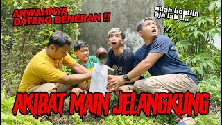 Enthul nemu jelangkung di kuburan  DIKIRA GAK SEREM TERNYATA [upl. by Liana441]