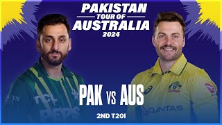 🔴 Live Pakistan Vs Australia Live – 2nd T20  PAK Vs AUS  Pakistan Live Match Today  1st Innings [upl. by Nerdna370]