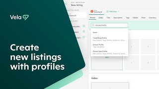 Create new listings with profiles [upl. by Asserac]