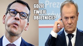 Morawiecki o GIGANTYCZNEJ DZIURZE Tuska [upl. by Arin]