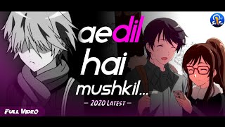 One Sided Love quotAe Dil Hai Mushkilquot 💔  Animated Story  Anime Remix  Fuuka  AMV  UnOfficial [upl. by Ainafets]