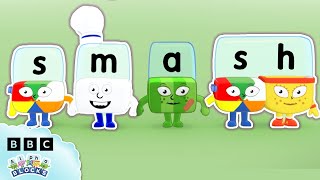 2 Letter Blends amp Teams  Consonant Clusters  Learn to Read and Spell  Alphablocks [upl. by Rosa82]