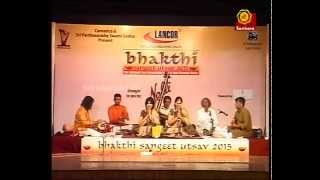 Carnatic Music Concert  Priya Sisters  Bhakthi Sangeeth Utsav 2015 l Carnaticworld [upl. by Yramesor]