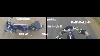 EnduringNouveau Bolide  103sp 100kmh  Wheeling Vlog Top speed [upl. by Briant]