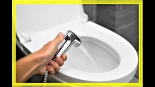 How To Install a Handheld Bidet Sprayer  Hygienic shower  Bidet shower  Toilet shower [upl. by Nerej862]