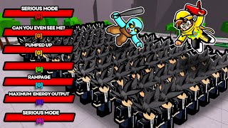 EVERY ULTIMATE MODE vs 100 WEAKEST DUMMYS In ROBLOX The Strongest Battlegrounds [upl. by Cameron712]