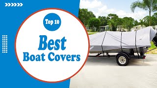 Best Boat Covers Reviews  with Purchasing Guide for Buyer [upl. by Nellad]