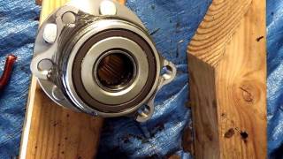 Subaru Outback Legacy 2004 Radlager hinten Wheel bearings [upl. by Akaenahs]