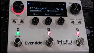 NAMM 2024 Eventides H90 Harmonizer has an allnew polyphonic synth algorithm  Bluetooth support [upl. by Agiaf]