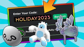 6 NEW CODES ALL 2023 Roblox Promo Codes For ROBLOX FREE Items and FREE Hats UPDATED [upl. by Ik886]