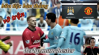 pes 2013  derby mancheste  bữa tiệc bàn thắng [upl. by Delogu143]