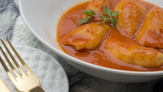 Receta de chipirones rellenos en salsa  Karlos Arguiñano [upl. by Zerk544]