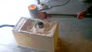 Casting Aluminum for a CNC machine [upl. by Tessi]