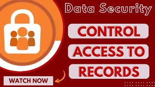 Salesforce Trailhead  Control Access to Records [upl. by Jollenta]