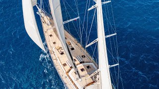 SY Abide  144ft Jongert Yacht  British Virgin Islands [upl. by Gareth]