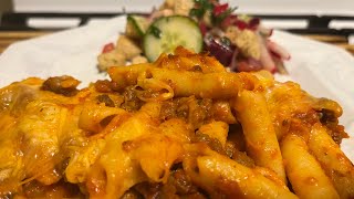 Easy Mostaccioli Pasta Recipe [upl. by Tildy]