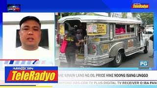 Manibela P1 dagdag sa pasahe kinain lang ng oil price hike noong isang linggo  13 June 2022 [upl. by Ledua]