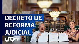 López Obrador decreta Reforma del Poder Judicial [upl. by Baniez]