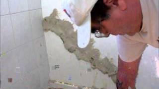 How to repair a crack in a solid plaster wall  Hawthorn Plaster Repairs [upl. by Malvino816]