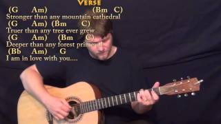 Longer Dan Fogelberg Fingerstyle Guitar Cover Lesson in G with ChordsLyrics [upl. by Aerised]