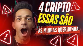 ESSAS 4 CRIPTOMOEDAS são as Minhas QUERIDINHAS❤️❤️❤️✔️ [upl. by Maynord460]